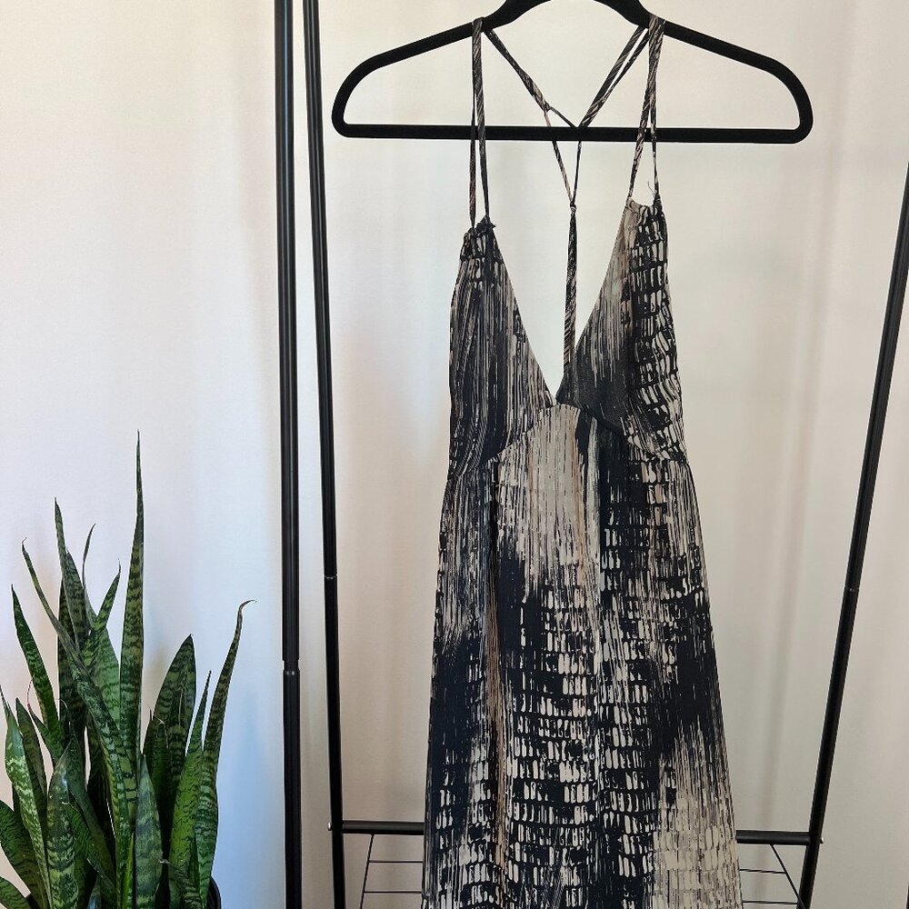 Boho Print Vacation Maxi Dress